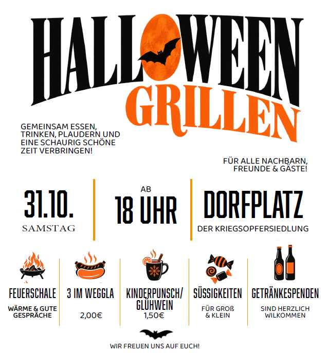 Halloweengrillen 2026