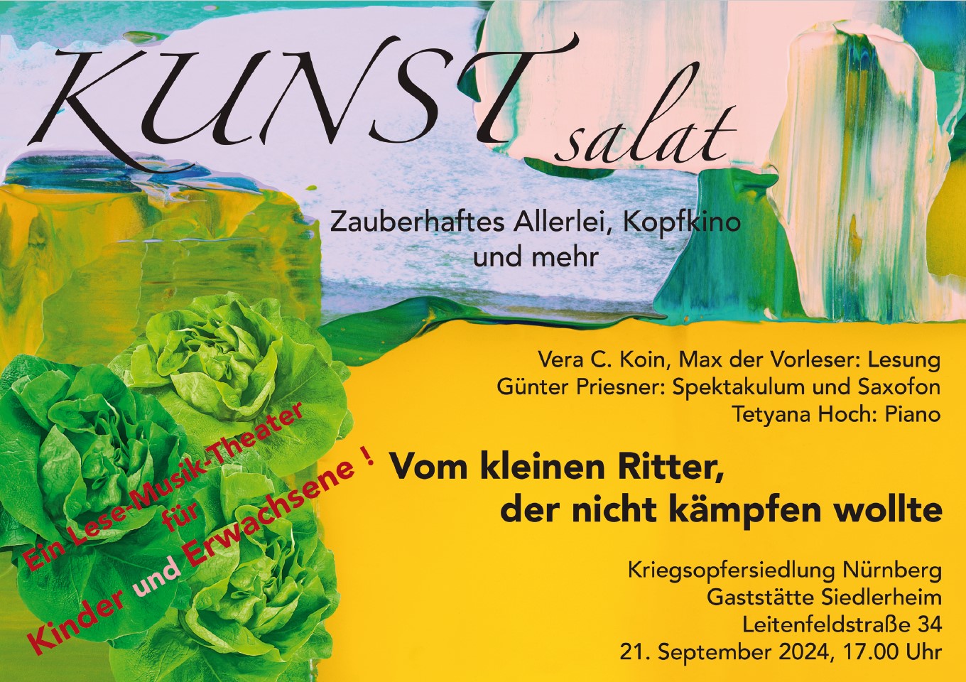 KUNSTsalat Plakat